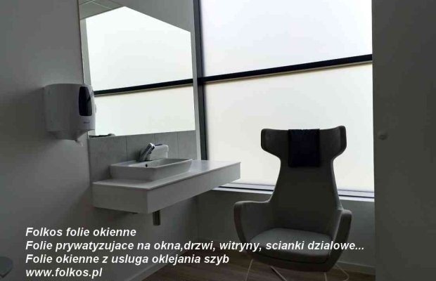 Folie matowe mrożone -folie matowe mleczne -Usługa oklejania szyb folią matową mrożoną, mleczną, szronioną....Warszawa