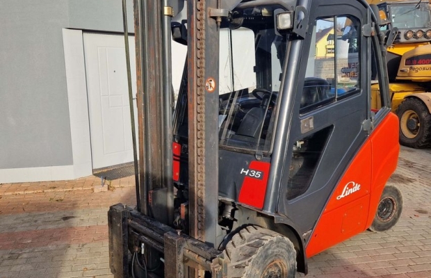 Wózek widłowy Linde H35T sprzedaż, wynajem, serwis wózki widłowe
