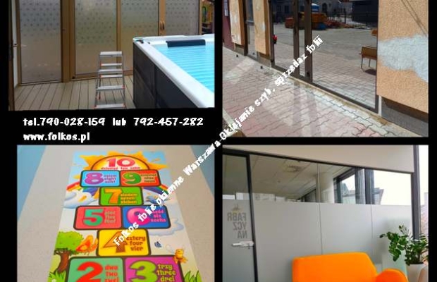 Folie okienne Grójecka, Aleja Krakowska, Dickensa , Banacha, Żwirki i Wigury, Korytyńskiego, Racławicka-Oklejanie szyb