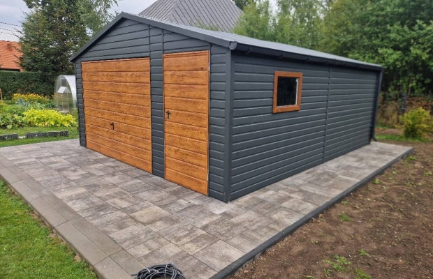 Garaże blaszane producent, blaszak drewnopodobne, Cała Polska