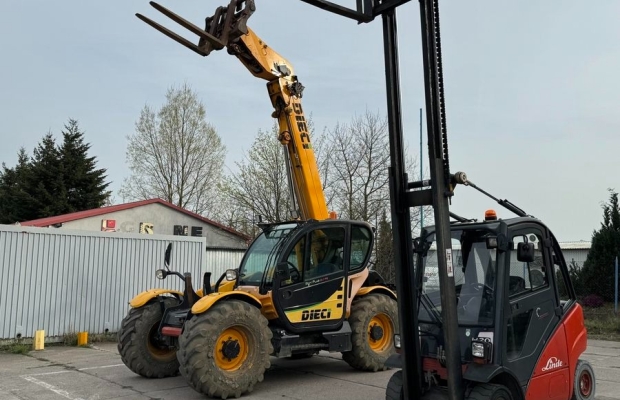 Wynajem ładowarek teleskopowych - ładowarki teleskopowe Merlo Manitou Dieci