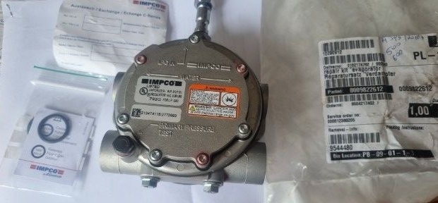 Parownik reduktor gazu LPG Linde oryginał części zamienne wózki widłowe