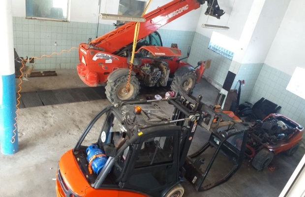 Ładowarka teleskopowa Manitou wynajem, serwis, sprzedaż ładowarki teleskopowe