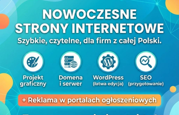 Strona internetowa już od 590 zł - BEZ PRZEPŁACANIA! + DODAWANIE OGŁOSZEŃ