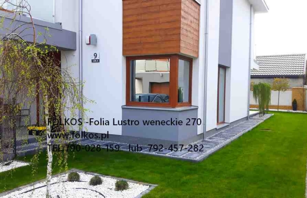 Folia wenecka Warszawa - Widzisz nie będąc widzianym- Folia lustro T275, lustro 35, lustro 285 -Przyciemnianie szyb