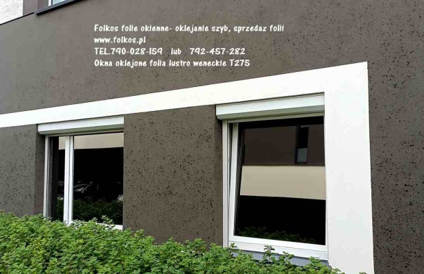 Folia wenecka Warszawa - Widzisz nie będąc widzianym- Folia lustro T275, lustro 35, lustro 285 -Przyciemnianie szyb