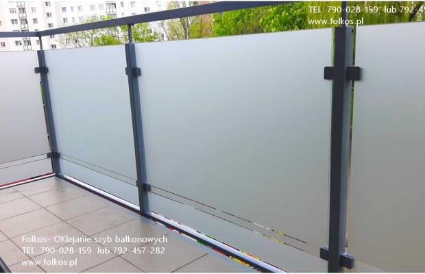 Folie na balkony Warszawa Wilanów- Klimczaka, Osi, Teodorowicza, Sarmacka, Aleja Rzeczypospolitej...Folia na balkon