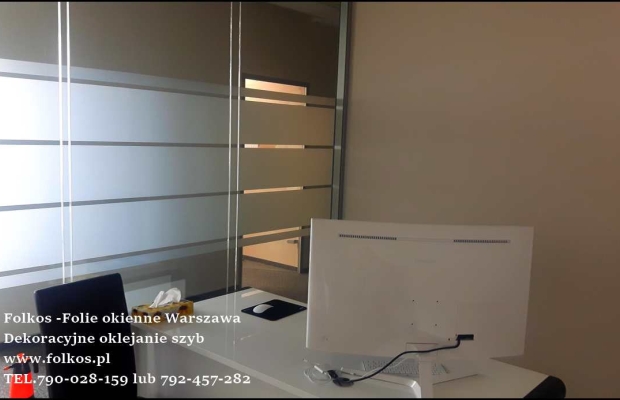 Oklejamy biura Warszawa - folie matowe i dekoracyjne Warszawa -Folie OPEN SPACE Warszawa OKLEJAMY biura