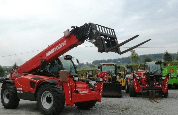Ładowarka teleskopowa Manitou wynajem, serwis, sprzedaż ładowarki teleskopowe