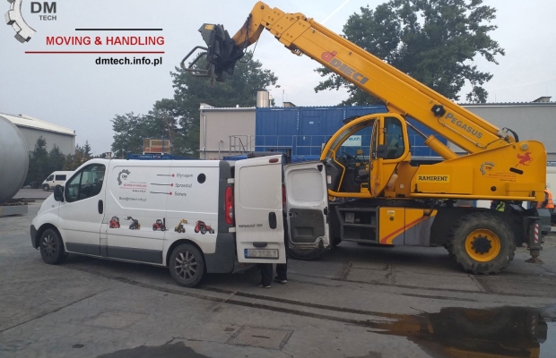 Wynajem ładowarek teleskopowych - ładowarki teleskopowe Merlo Manitou Dieci