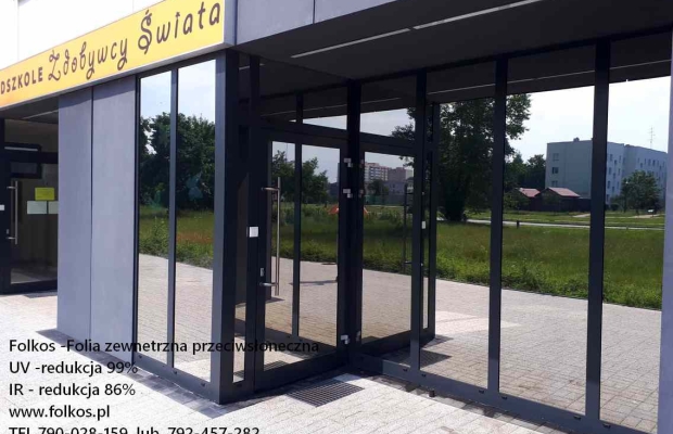 Folie przeciwsłoneczne zewnetrzne Warszawa Praga Południe, Praga Północ, Gocłąw- folie z usługą oklejania szyb Warszawa