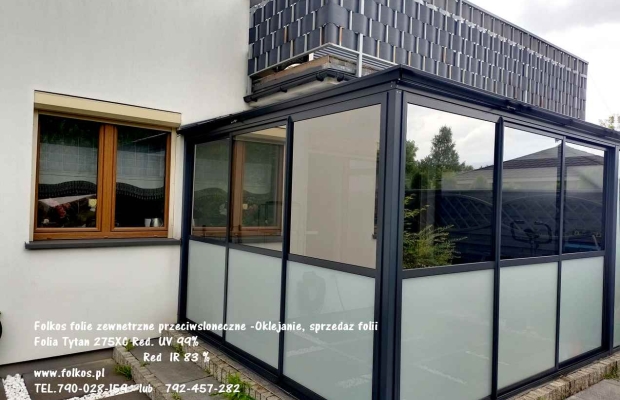 Folie przeciwsłoneczne zewnetrzne Warszawa Praga Południe, Praga Północ, Gocłąw- folie z usługą oklejania szyb Warszawa