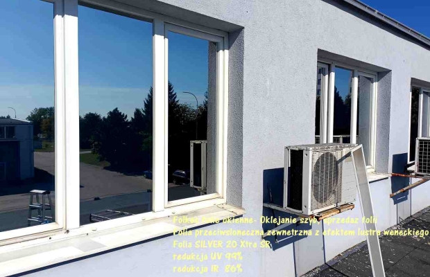 Zewnetrzne folie przeciwsłoneczne Warszawa Ursus- ***TEL. 790-028-159 *** Folie z filtrem UV i IR przyciemnianie szyb