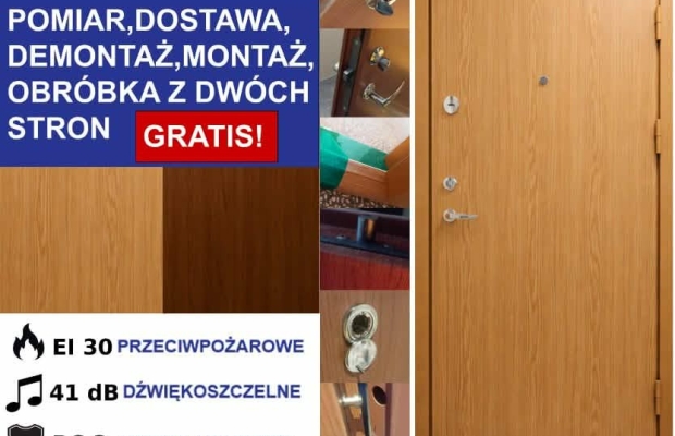 Drzwi wejściowe - na lata -  montaz gratis