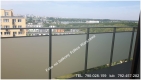 Folie na balkon Bielany- Oklejamy balkony Bielany -Folia prywatyzująca na szklany balkon Warszawa-Folie na BALKONY