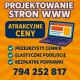 Strona internetowa od 500 PLN z mocną promocją na START/ FAKTURA