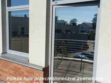 Przyciemnianie szyb Warszawa - Folie z filtrem UV i IR - Folie przeciwsłoneczne zewnętrzne na okna -usługa oklejania