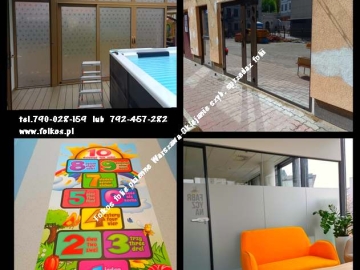 Folie okienne Grójecka, Aleja Krakowska, Dickensa , Banacha, Żwirki i Wigury, Korytyńskiego, Racławicka-Oklejanie szyb