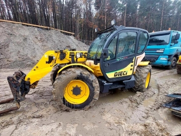 Wynajem ładowarek teleskopowych - ładowarki teleskopowe Merlo Manitou Dieci
