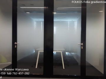 Oklejamy biura Warszawa - folie matowe i dekoracyjne Warszawa -Folie OPEN SPACE Warszawa OKLEJAMY biura