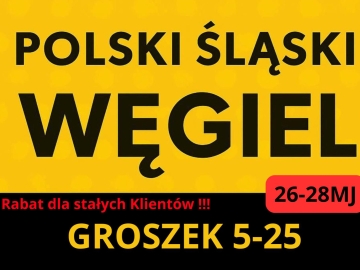 PROMOCJA POLSKI ŚLASKI WĘGIEL - GROSZEK - DARMOWA DOSTAWA