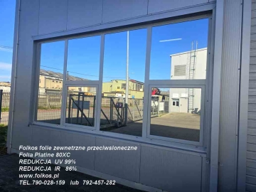 Folkos folie przeciwsłoneczne zewnetrzne Białołęka- Przyciemnianie szyb w mieszkaniu, domu, biurze, magazynie...Warszawa