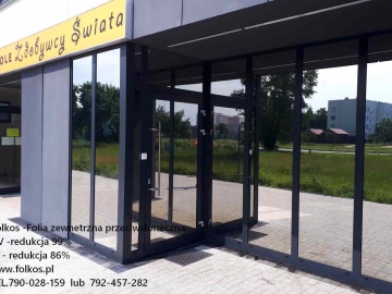 Folie przeciwsłoneczne zewnetrzne Warszawa Praga Południe, Praga Północ, Gocłąw- folie z usługą oklejania szyb Warszawa