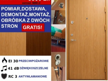 Drzwi wejściowe - na lata -  montaz gratis